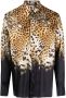 Roberto Cavalli Overhemd met luipaardprint Beige - Thumbnail 1