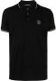 Roberto Cavalli Poloshirt met geborduurde slang Zwart - Thumbnail 1