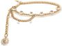 Roberto Cavalli Riem verfraaid met parels Goud - Thumbnail 1