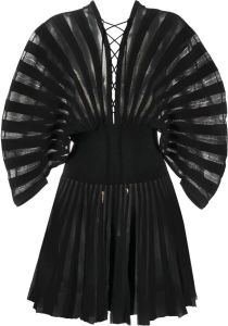 Roberto Cavalli Semi-doorzichtige jurk Zwart