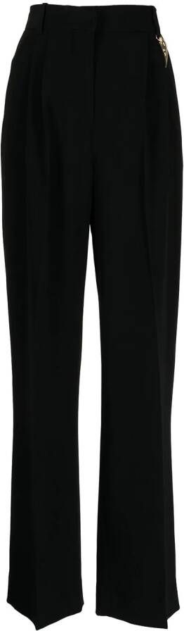 Roberto Cavalli Straight plooibroek Zwart