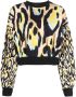 Roberto Cavalli Sweater met dierenprint Beige - Thumbnail 1