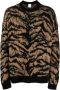 Roberto Cavalli Sweater met tijgerprint Oranje - Thumbnail 1