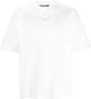 Roberto Cavalli T-shirt met logoplakkaat Wit - Thumbnail 1