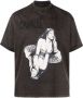 Roberto Cavalli T-shirt met print Grijs - Thumbnail 1