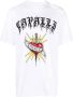 Roberto Cavalli T-shirt met print Wit - Thumbnail 1