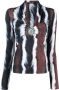 Roberto Cavalli Top met dierenprint Zwart - Thumbnail 1