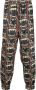 Roberto Cavalli Trainingsbroek met print Zwart - Thumbnail 1