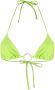 Roberto Cavalli Triangel bikinitop Groen - Thumbnail 1