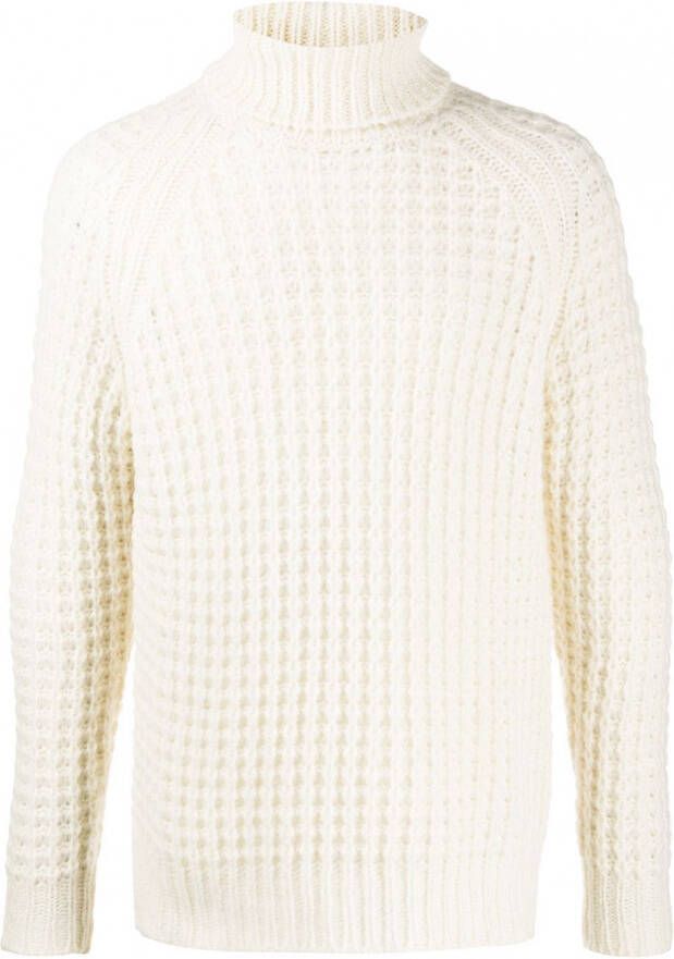 Roberto Collina Coltrui met wafelpatroon Beige