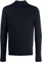 Roberto Collina Coltrui van merinowol Blauw - Thumbnail 1