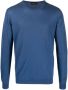 Roberto Collina Trui met ronde hals Blauw - Thumbnail 1