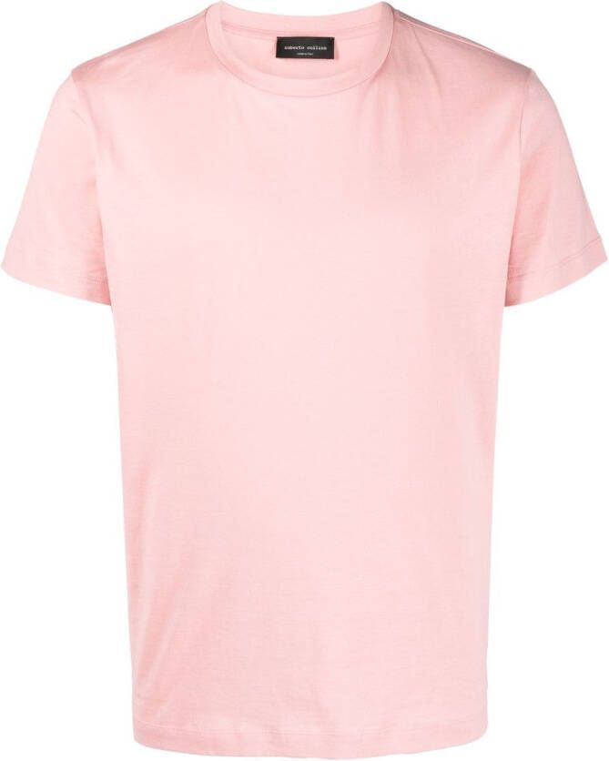 Roberto Collina Effen T-shirt Roze