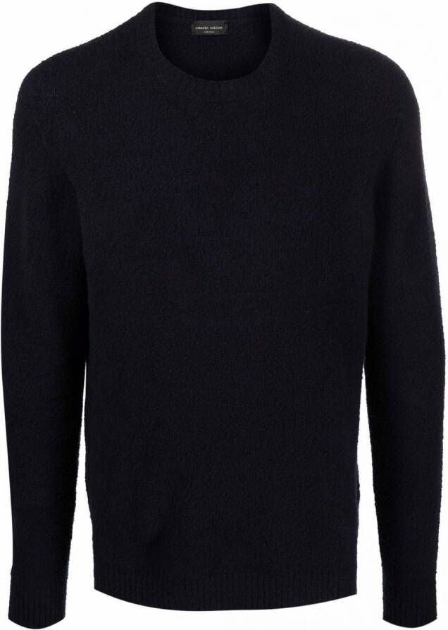 Roberto Collina Gebreide trui Blauw