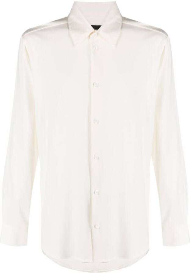 Roberto Collina Katoenen overhemd Beige