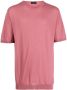 Roberto Collina T-shirt met ronde hals Roze - Thumbnail 1