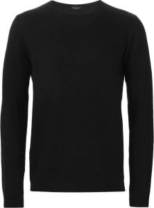 Roberto Collina round neck sweater Zwart