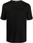 Roberto Collina T-shirt met ronde hals Zwart - Thumbnail 1