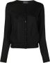 Roberto Collina Wollen vest Zwart - Thumbnail 1
