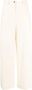 Rochas Broek met wijde pijpen Beige - Thumbnail 1