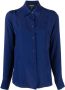 Rochas Button-up blouse Blauw - Thumbnail 1