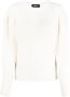 Rochas Grofgebreide trui Beige - Thumbnail 1