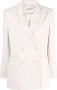 Rodebjer Blazer met dubbele rij knopen Beige - Thumbnail 1