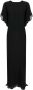 Rodebjer Broderie anglaise maxi-jurk Zwart - Thumbnail 1