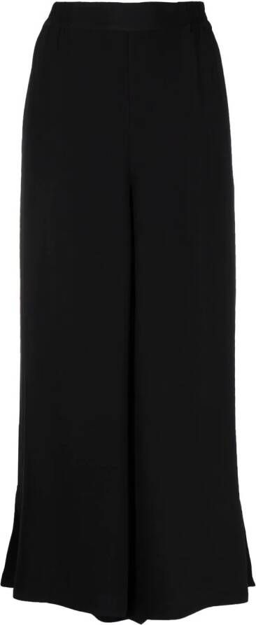Rodebjer Broek met wijde pijpen Zwart