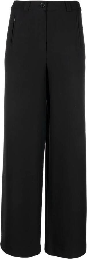 Rodebjer Broek met wijde pijpen Zwart