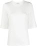 Rodebjer Katoenen T-shirt Wit - Thumbnail 1