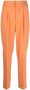 Rodebjer Megan geplooide broek Bruin - Thumbnail 1