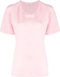 Rodebjer T-shirt met ronde hals Roze