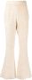 Rokh Flared broek Beige - Thumbnail 1