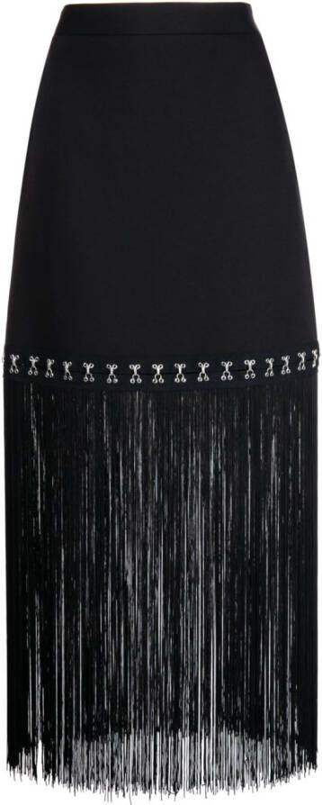 Rokh High waist rok Zwart