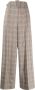 Rokh Taille met pied-de-poule print Bruin - Thumbnail 1
