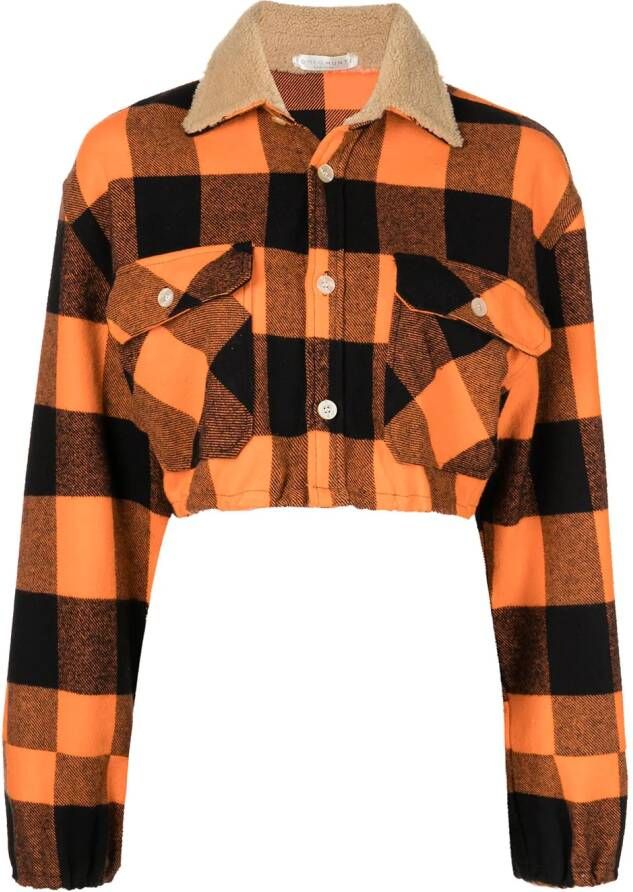 ROMEO HUNTE Cropped jack Oranje