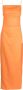 Ronny Kobo Midi-jurk Oranje - Thumbnail 1