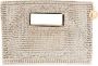 Rosantica Iside clutch verfraaid met kristallen Goud - Thumbnail 1