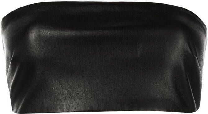 Rosetta Getty Cropped top Zwart