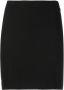 Rosetta Getty High waist midi-rok Zwart - Thumbnail 1