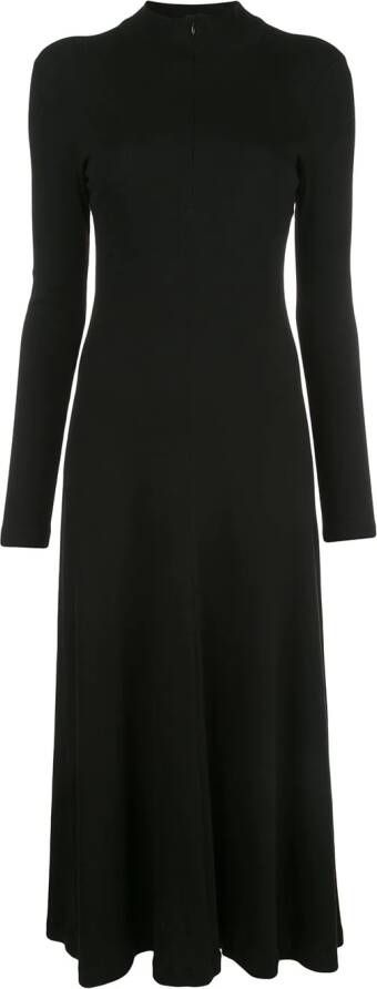 Rosetta Getty Jurk met col Zwart