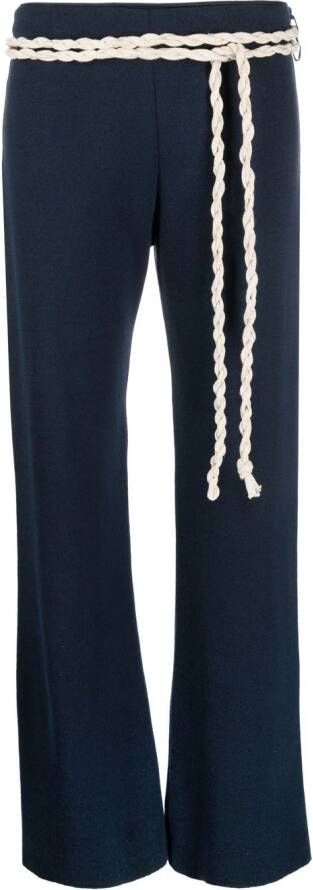 Rosie Assoulin Straight broek Blauw