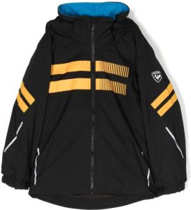 Rossignol Kids Course hooded ski jacket Zwart