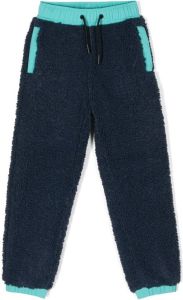 Rossignol Kids Fleece two-tone track pants Blauw