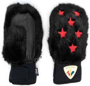 Rossignol Leren handschoenen Zwart