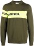 Rossignol Sweater met logostreep Groen - Thumbnail 1
