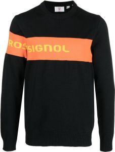 Rossignol Sweater met logostreep Zwart