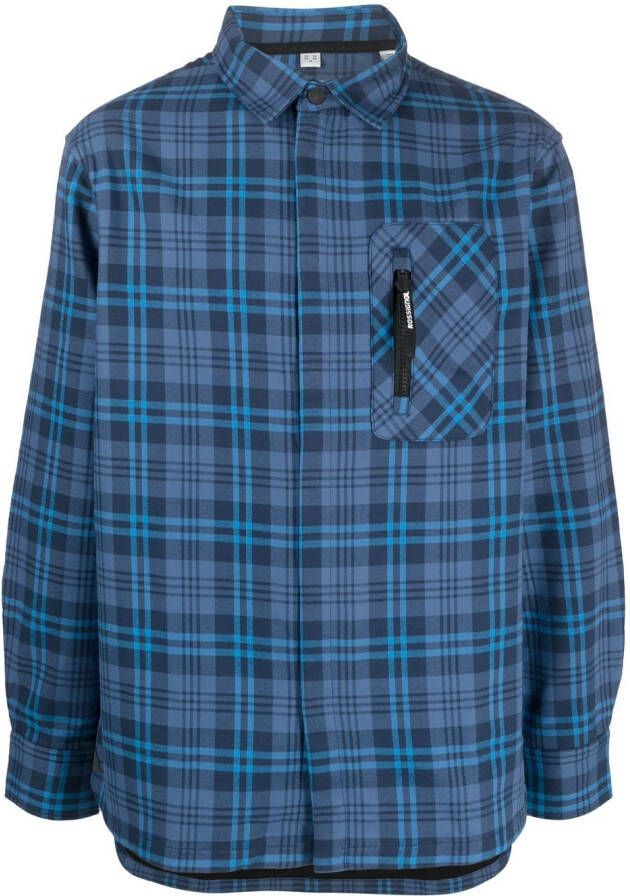 Rossignol Flanellen overhemd Blauw