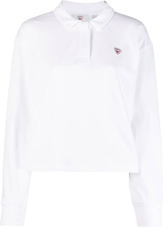 Rossignol Poloshirt met logopatch Wit
